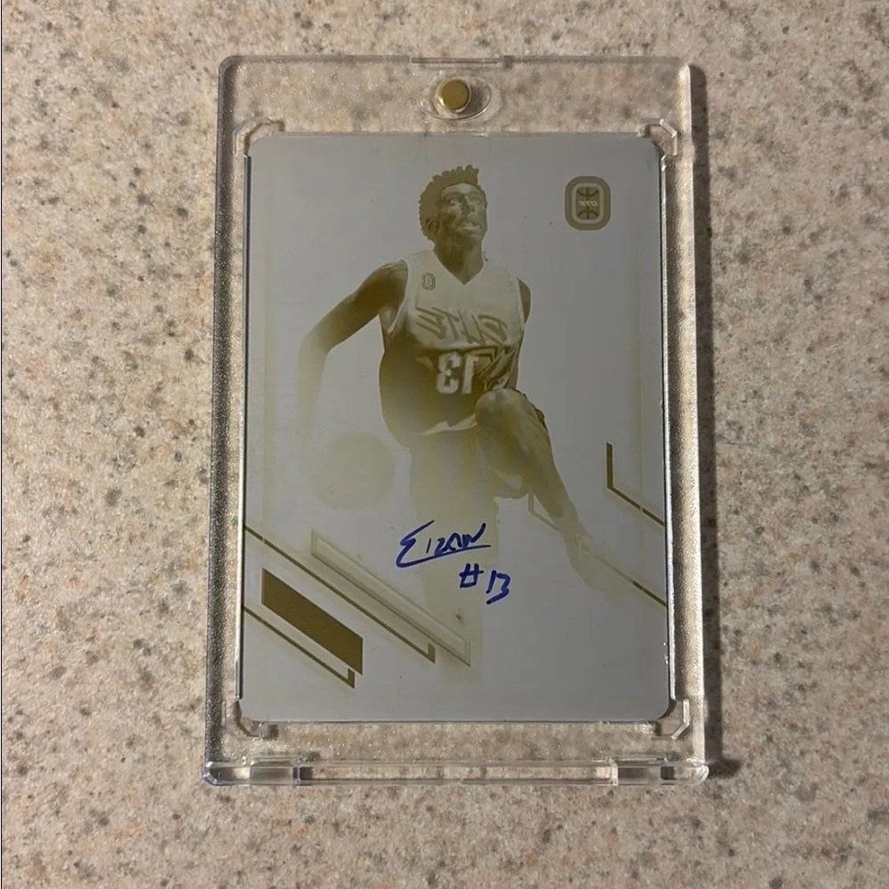 2021 Izan Almansa OTE 1/1 Printing Plate Auto